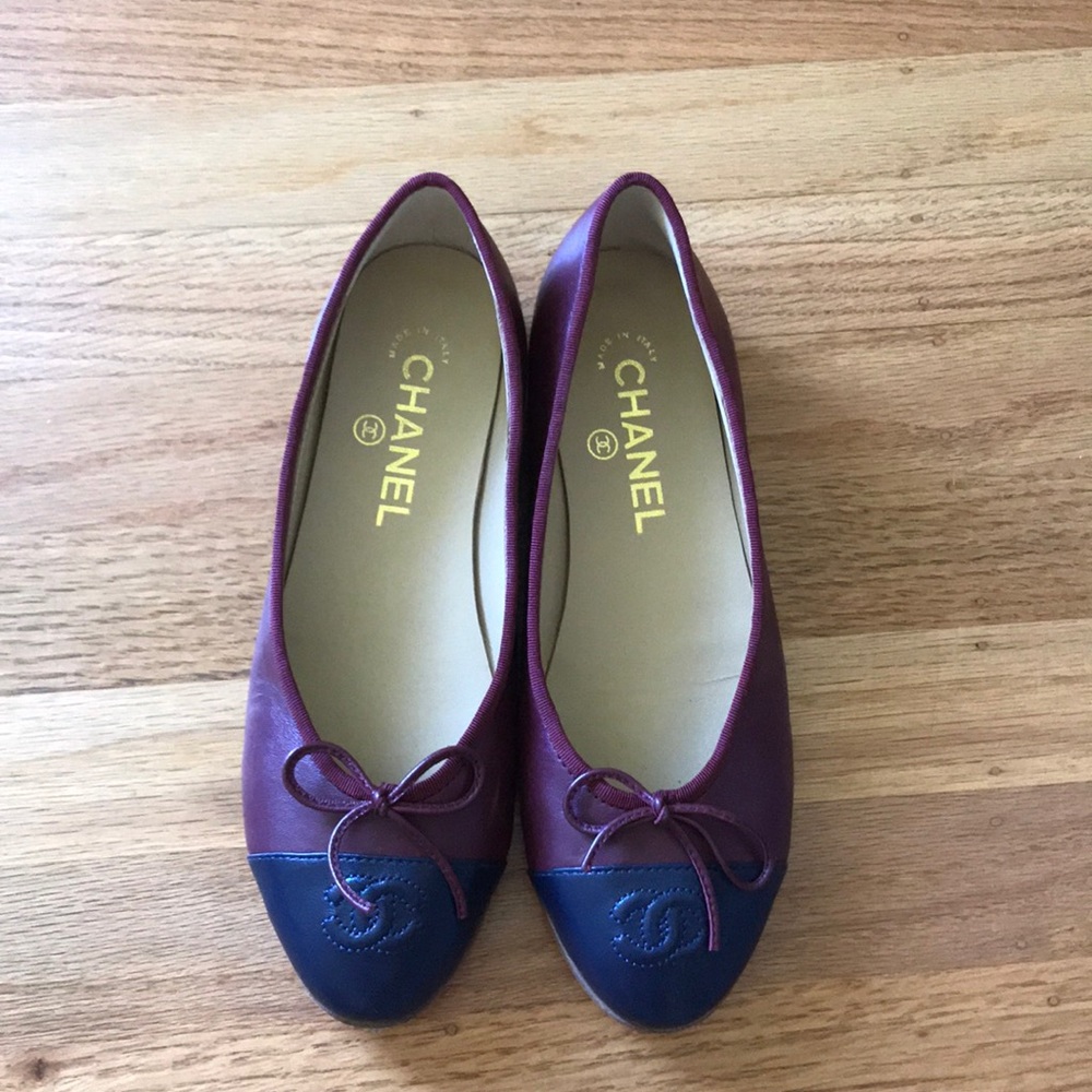 chanel flats size 36